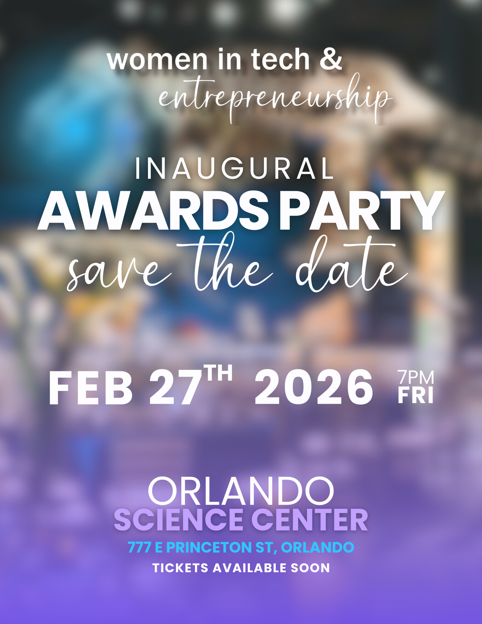 Awards Party Flier