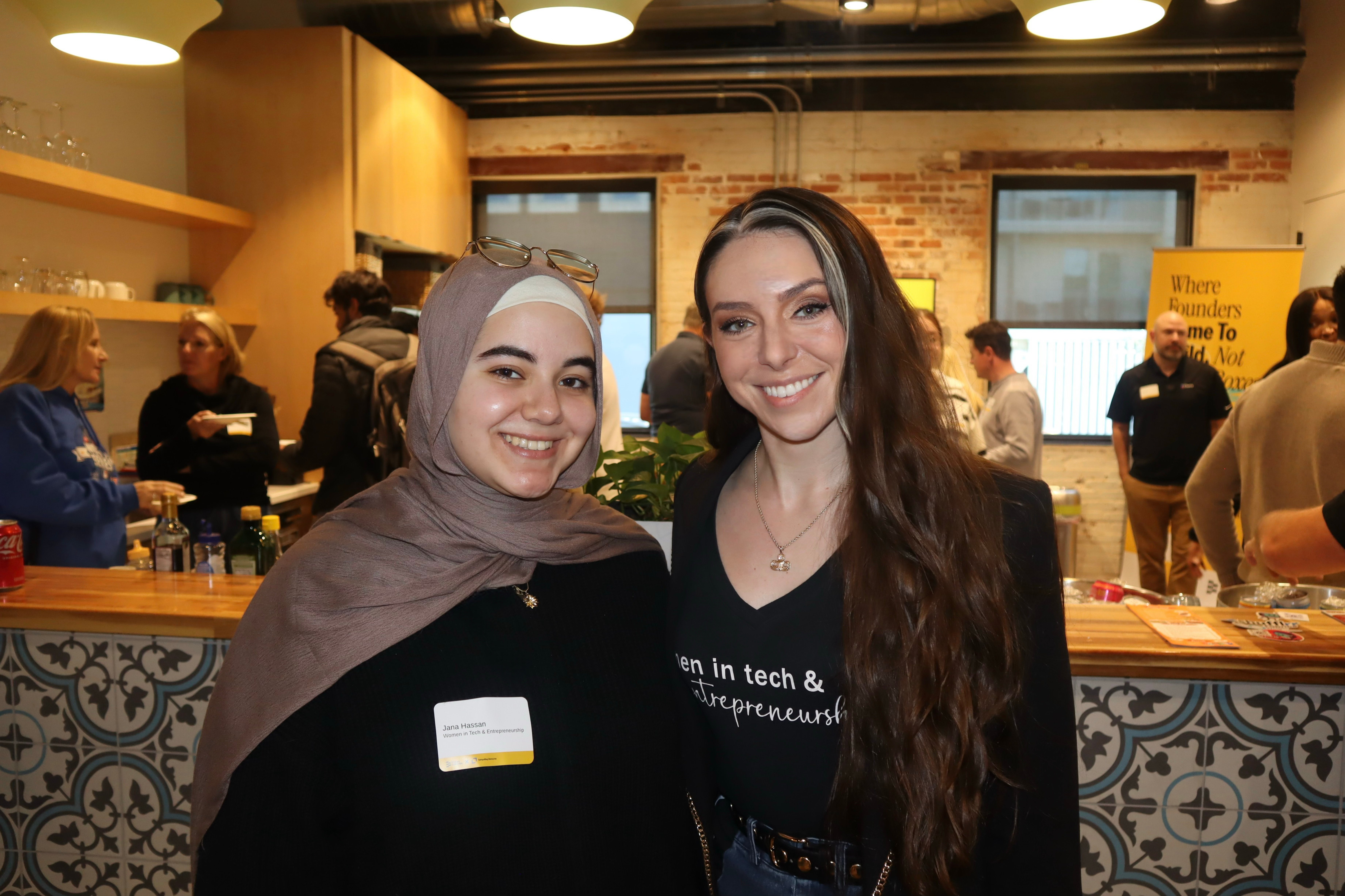 Jana Hassan and Raechel Canipe at Embarc Collective